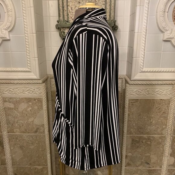 Adrianna Papell. Size 2X. Jersey CrossOver Stretch Tunic Top. B87. - Picture 2 of 4